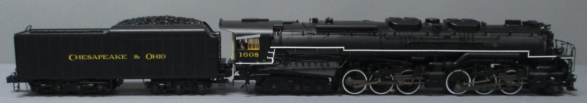 Lionel 6-82769 O Gauge C&O Legacy Allegheny Steam Loco & Tender #1608 w LEGACY