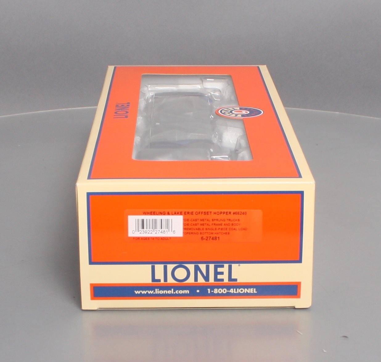 Lionel 6-27481 O W&LE 2-Bay Offset Hopper
