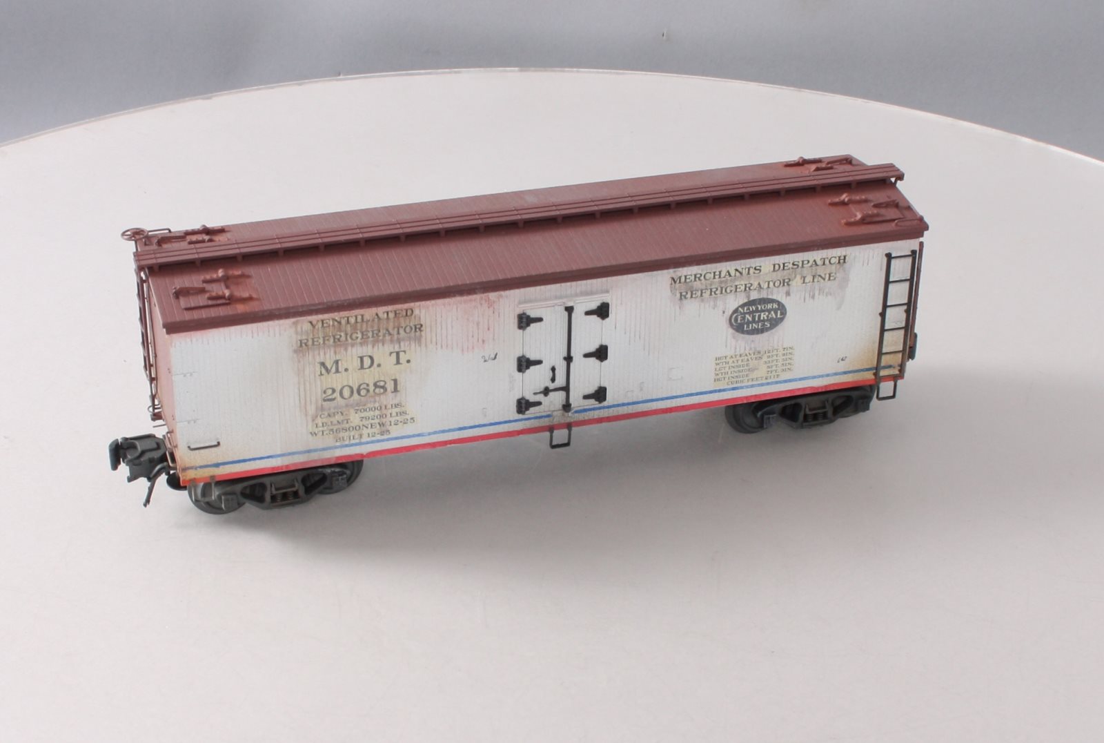 Atlas 6700 O Gauge Refrigerator Car