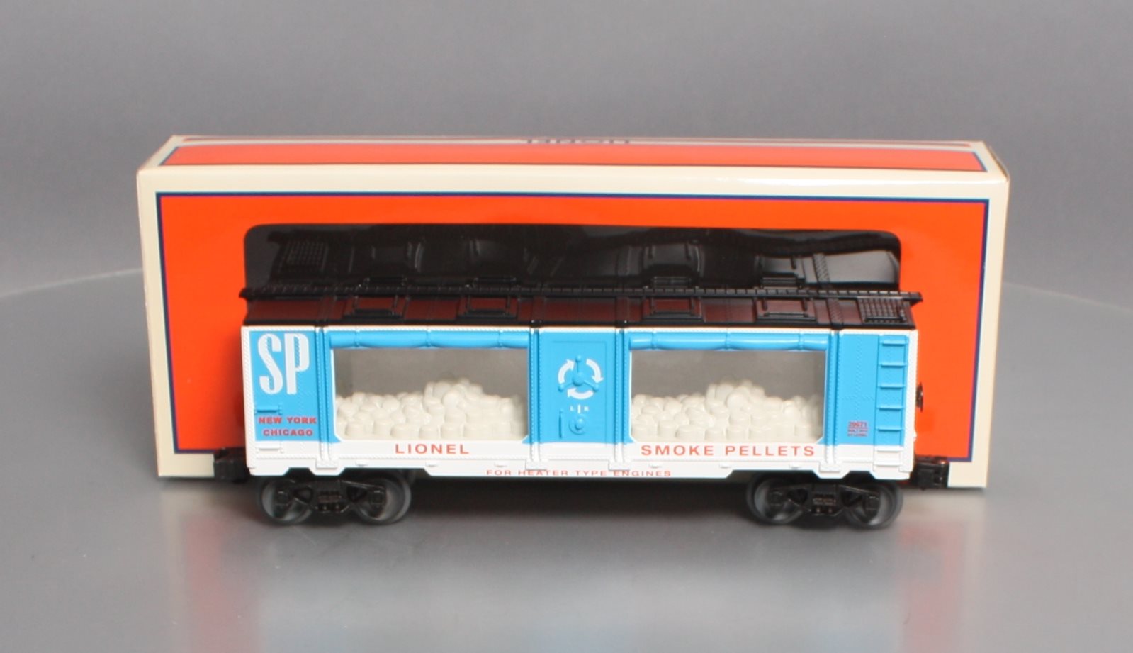 Lionel 6-29671 O Gauge Smoke Pellet Transportation Mint Car