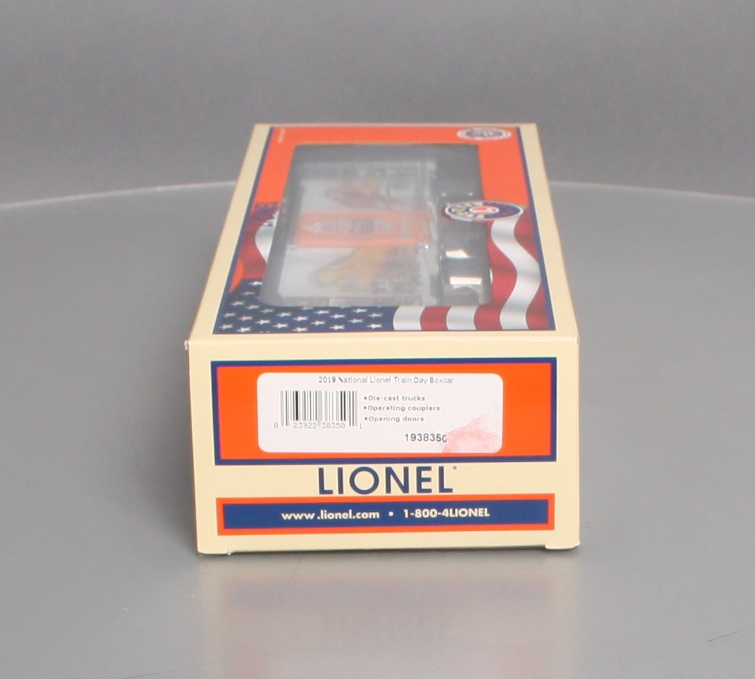 Lionel 1938350 O 2019 National Train Day Boxcar