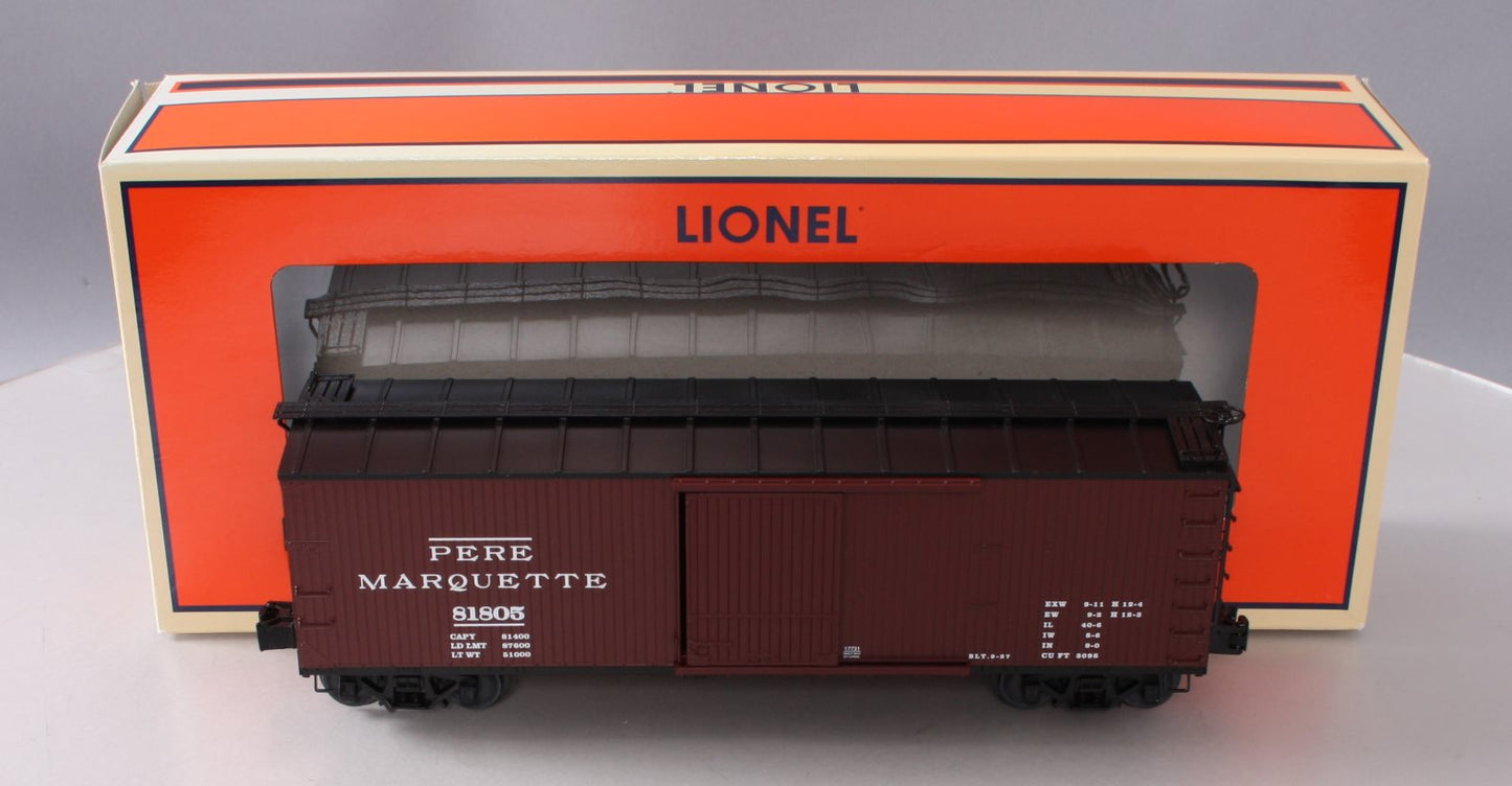 Lionel 6-17731 O Pere Marquette Double-Sheathed Boxcar #81805