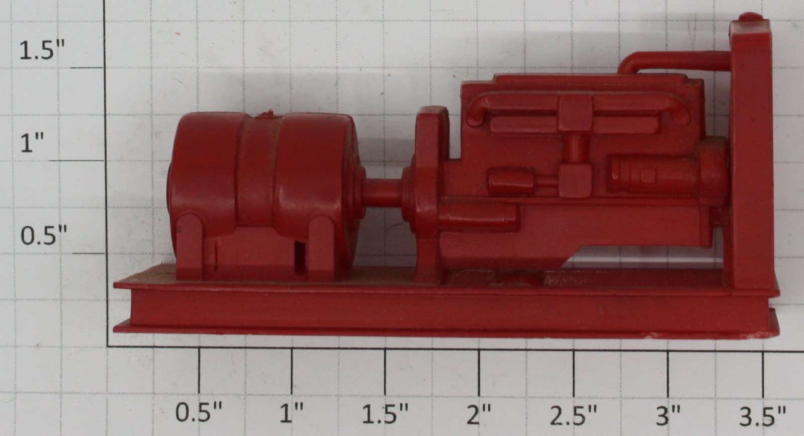 American Flyer PA-11386X Red Generator Load for Floodlight Cars - Damaged