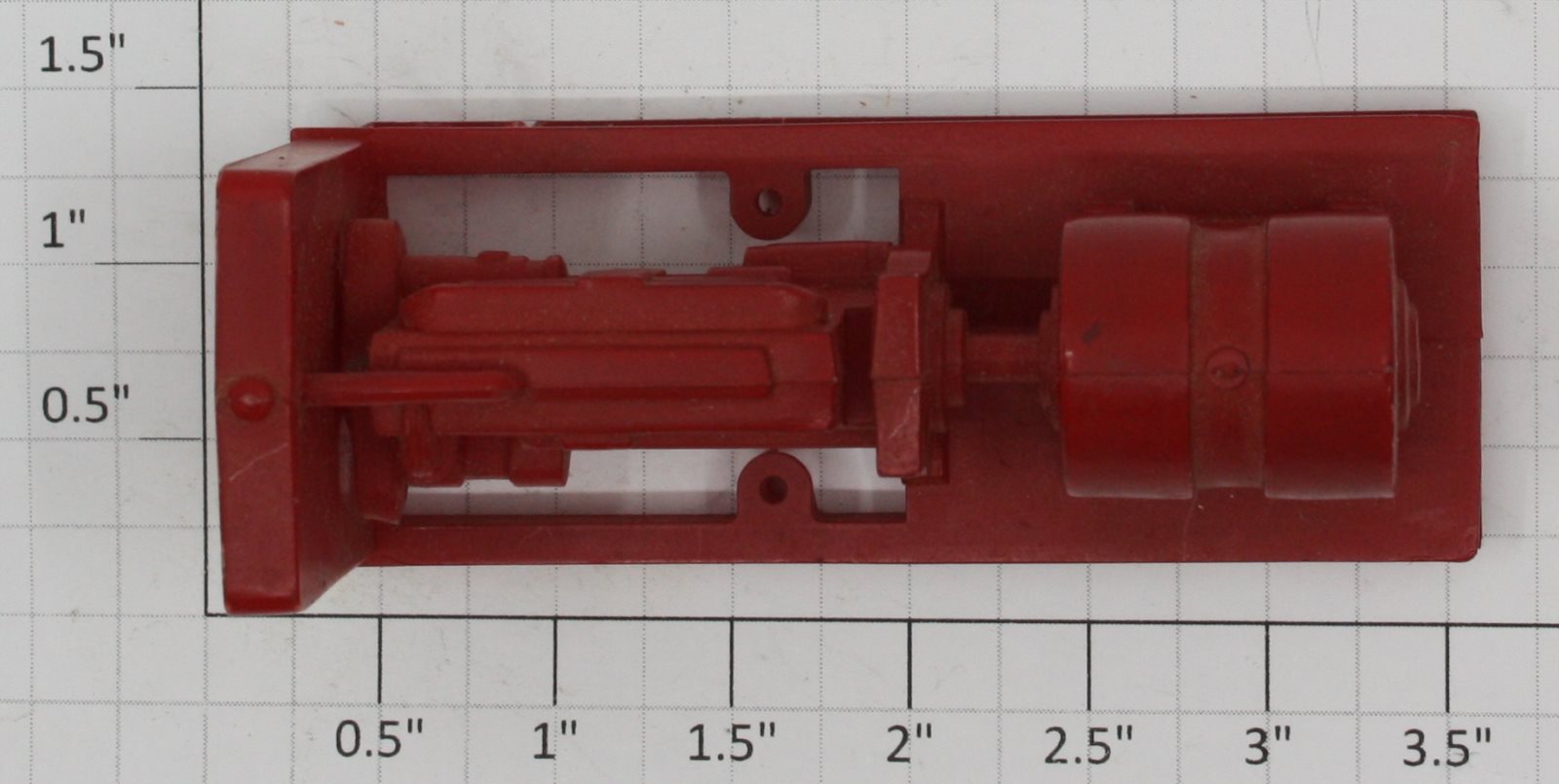 American Flyer PA-11386X Red Generator Load for Floodlight Cars - Damaged