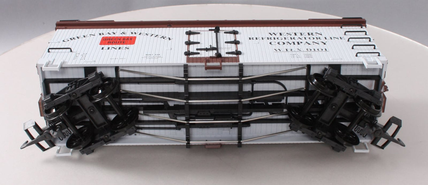 USA Trains R16493B G Green Bay & Western U.S. Refrigerator Cars #9101