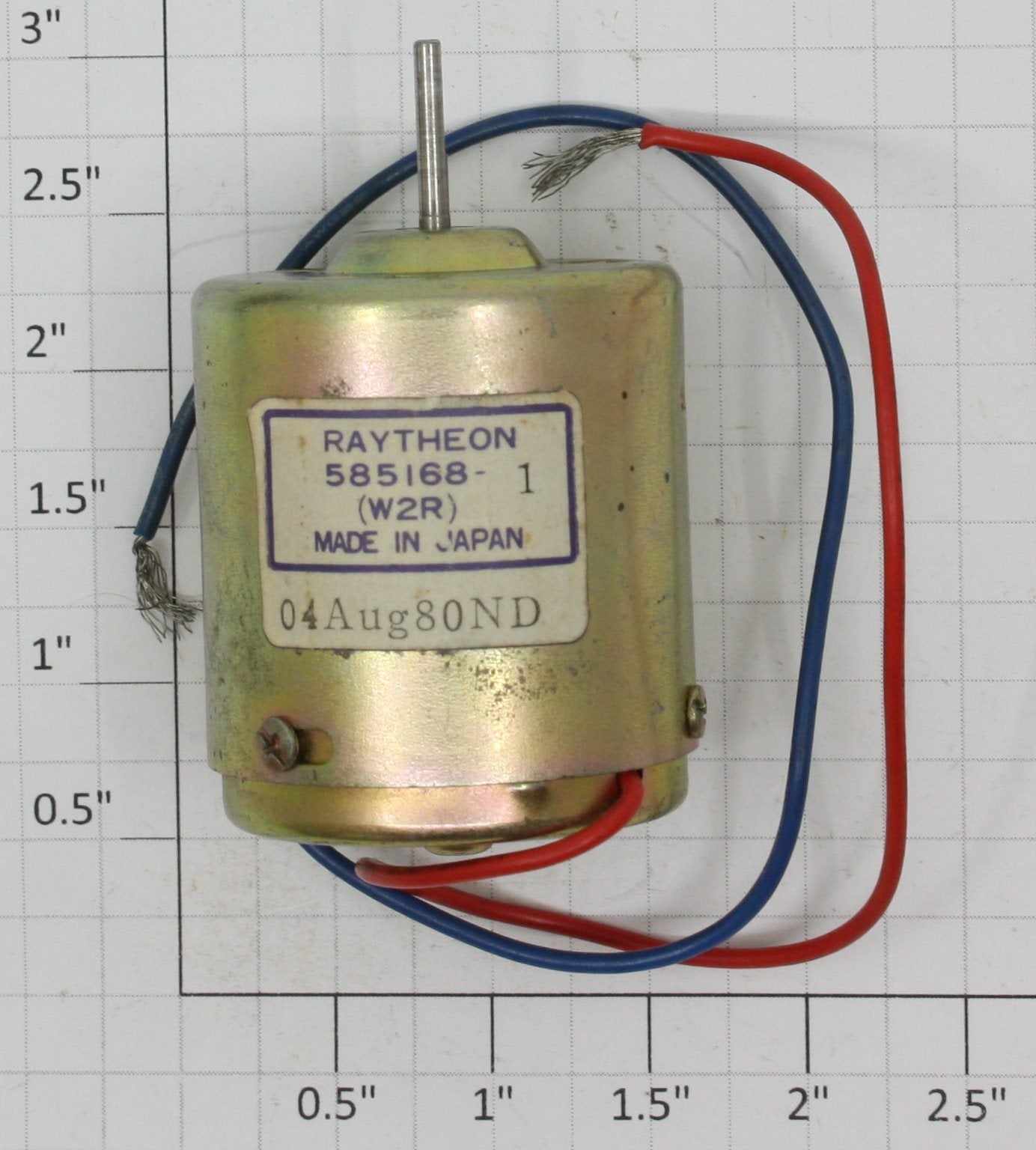 Raytheon 585168 Motor