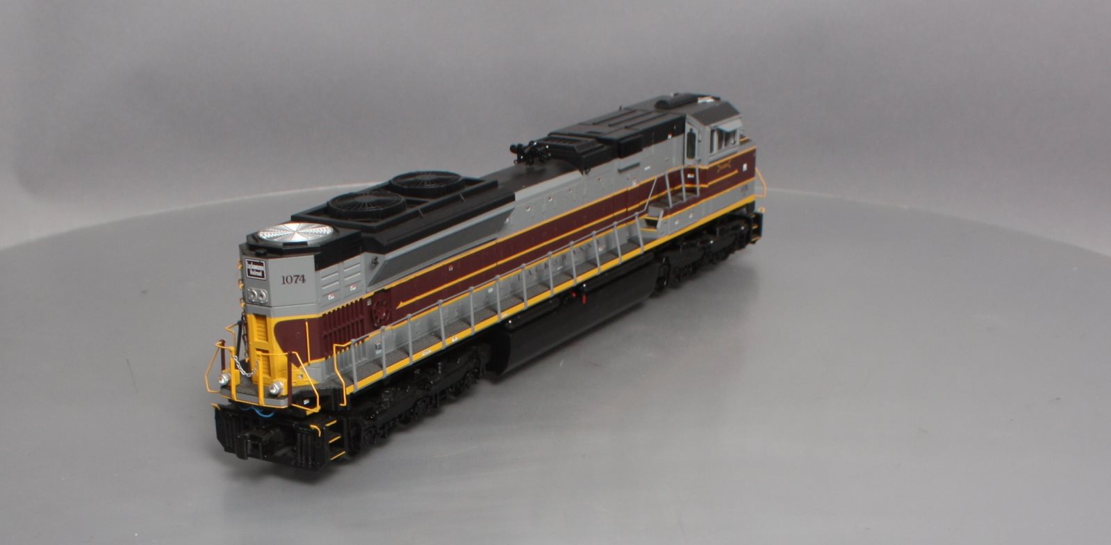 MTH 20-20259-1 O Lackawanna SD70ACe Diesel Engine w/PS3 #1074 (Hi-Rail Wheels)