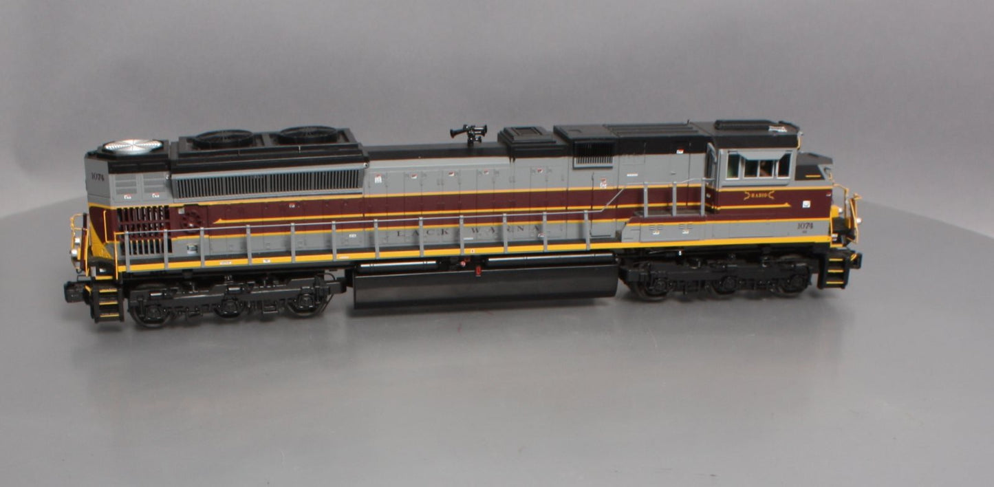 MTH 20-20259-1 O Lackawanna SD70ACe Diesel Engine w/PS3 #1074 (Hi-Rail Wheels)