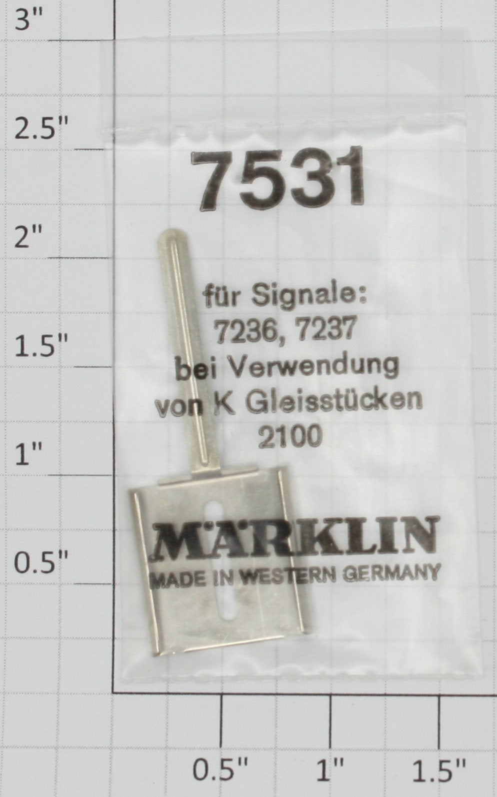 Marklin 7531 Signal Plate