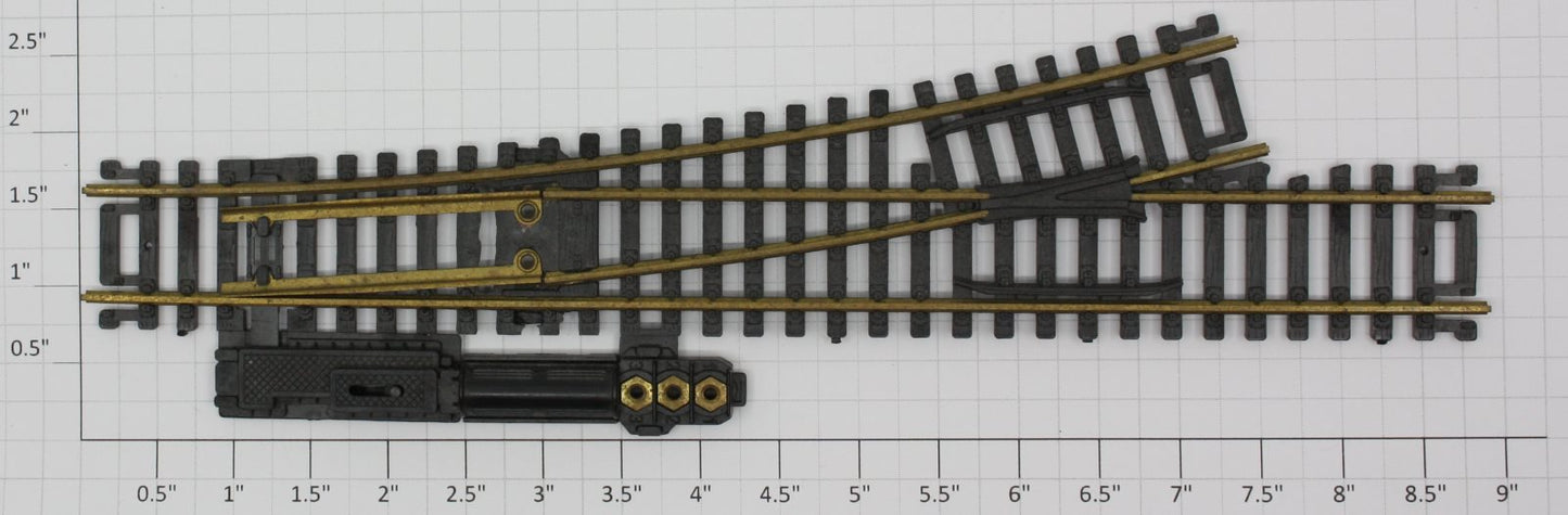 Acme 100X-1136LH Casadio HO Scale Code 100 No. 4 LH Switch Assembly