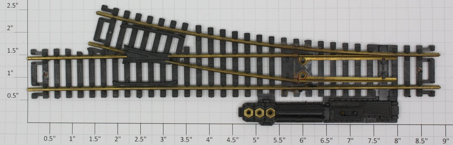 Acme 100X-1136RH Casadio HO Scale Code 100 No. 4 RH Switch Assembly