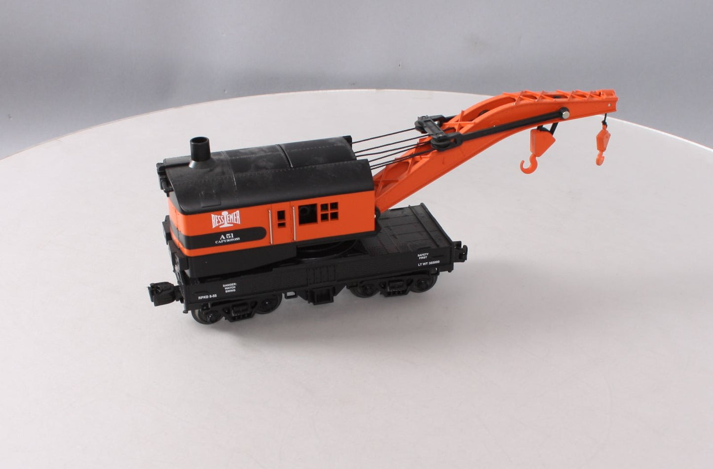MTH 30-79288 CRANE CAR BESSEMER & LAKE ERIE
