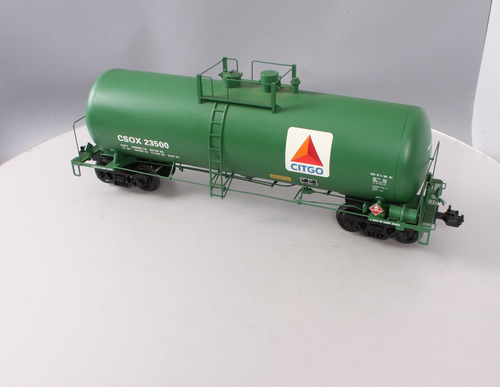 USA Trains R15266 G Citco 42' Modern Tank Car (Green)