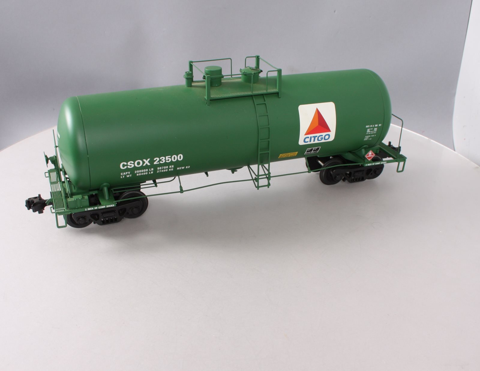 USA Trains R15266 G Citco 42' Modern Tank Car (Green)