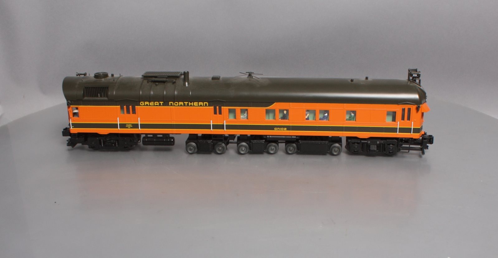 MTH 20-20339-1 Great Northern DC-3 Rail Inspection Car w/Proto-Sound 3.0 #GN 102