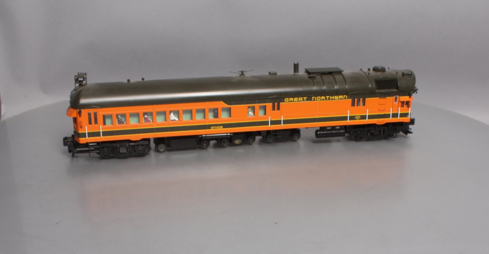MTH 20-20339-1 Great Northern DC-3 Rail Inspection Car w/Proto-Sound 3.0 #GN 102