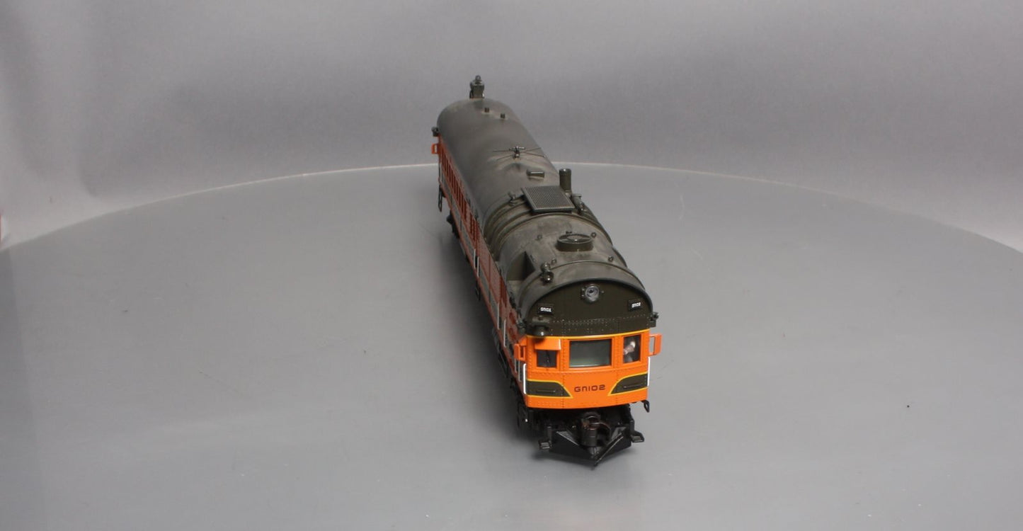 MTH 20-20339-1 Great Northern DC-3 Rail Inspection Car w/Proto-Sound 3.0 #GN 102