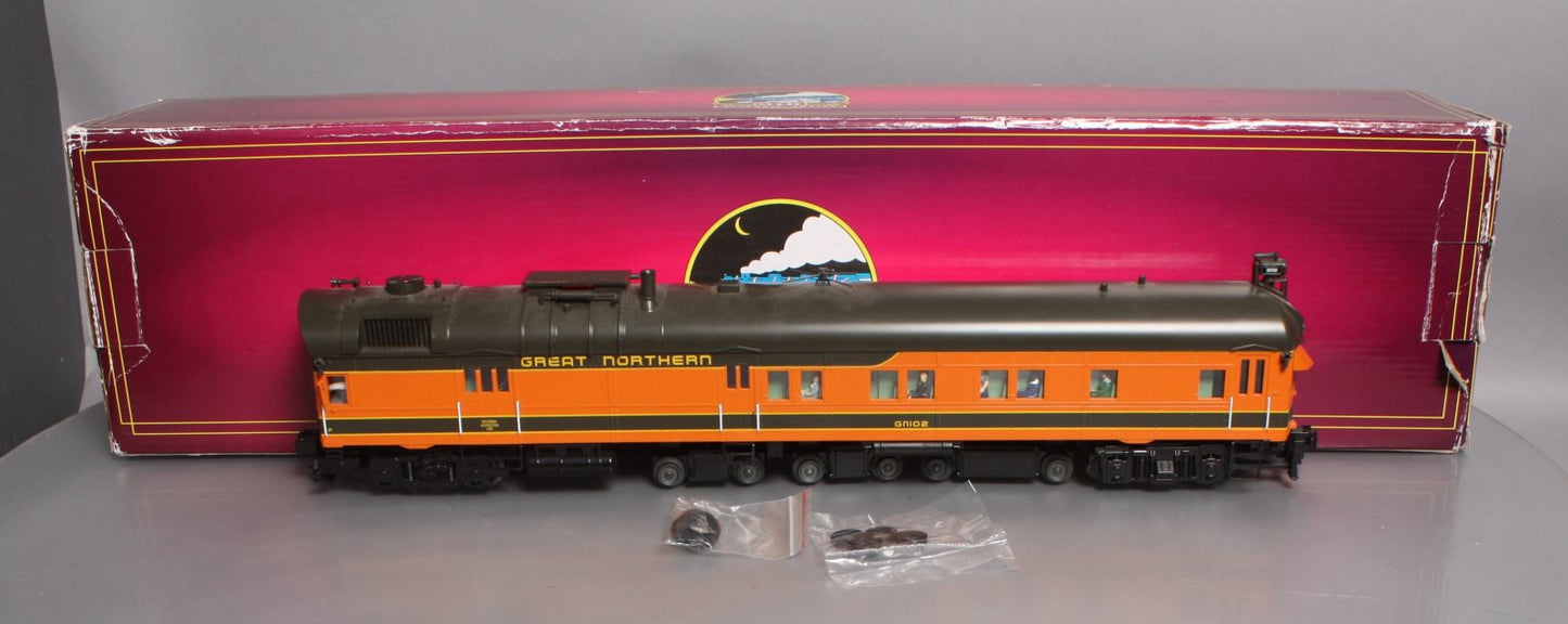 MTH 20-20339-1 Great Northern DC-3 Rail Inspection Car w/Proto-Sound 3.0 #GN 102