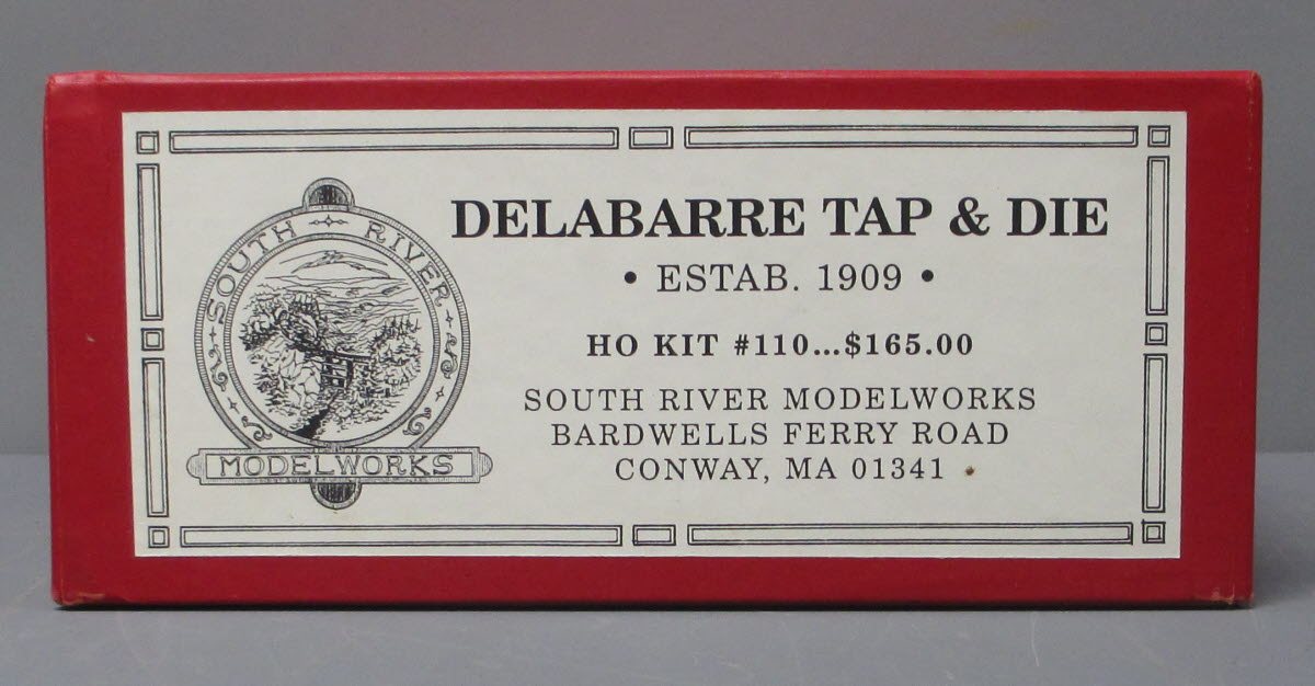 South River Model Works 110 HO Delabarre Tap & Die Building Kit