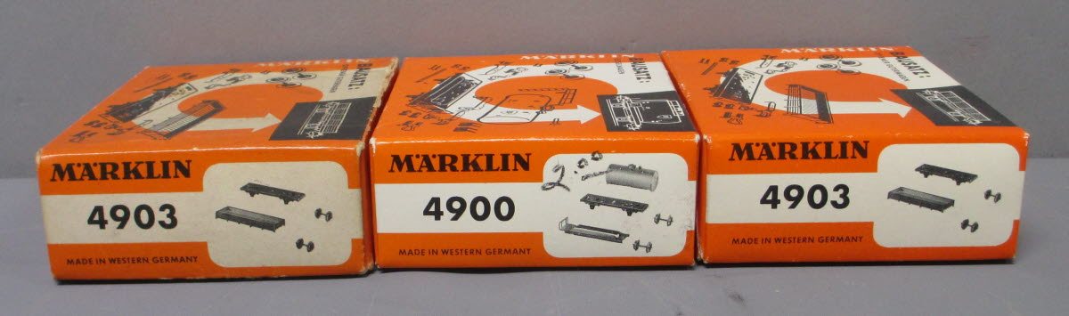 Marklin HO Scale Assorted Freight Cars (10)