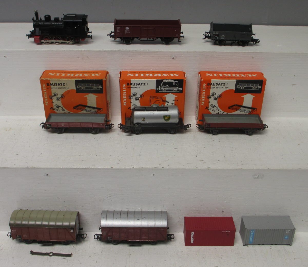 Marklin HO Scale Assorted Freight Cars (10)