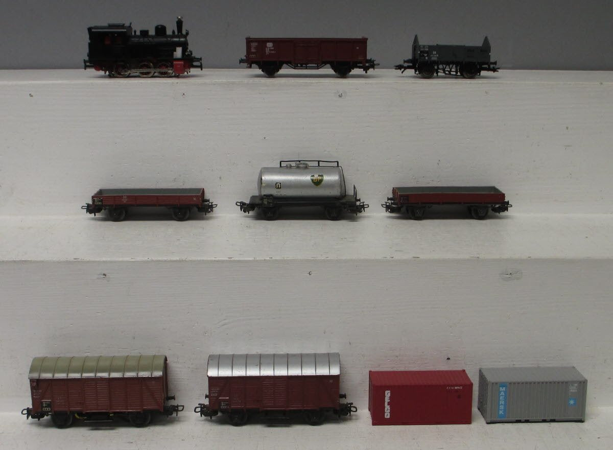 Marklin HO Scale Assorted Freight Cars (10)
