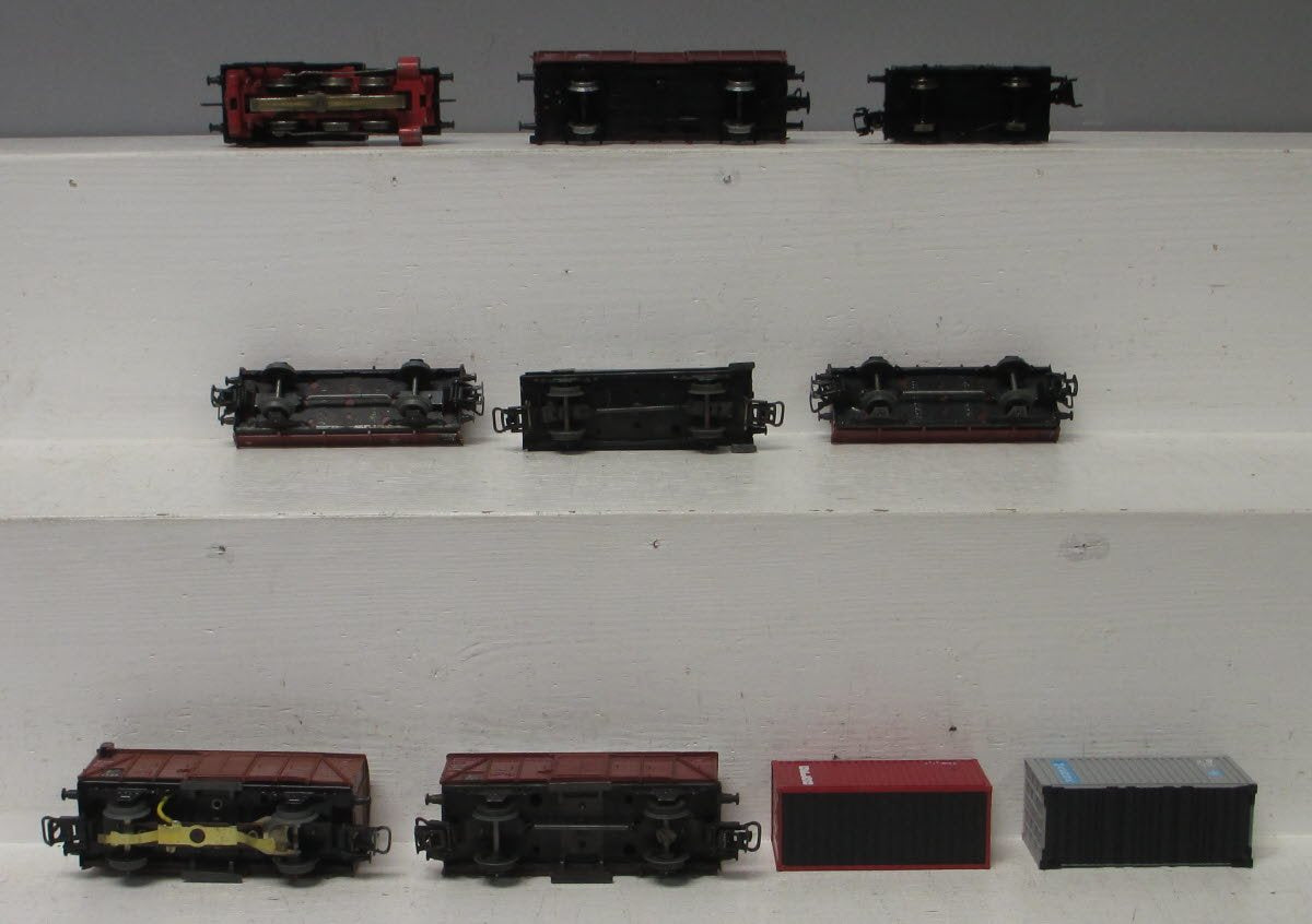 Marklin HO Scale Assorted Freight Cars (10)