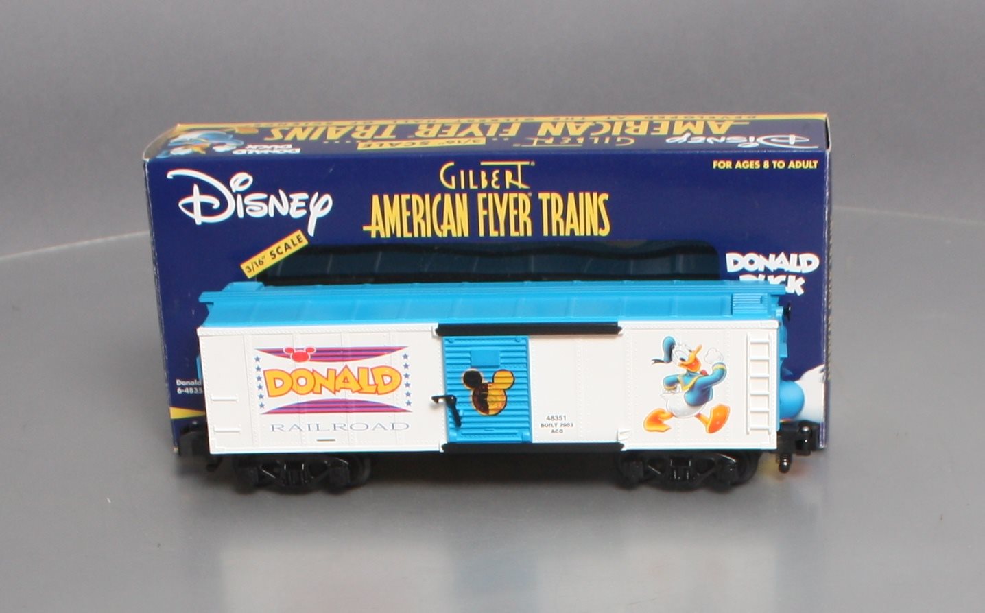 American Flyer 6-48351 S Scale Donald Duck Boxcar