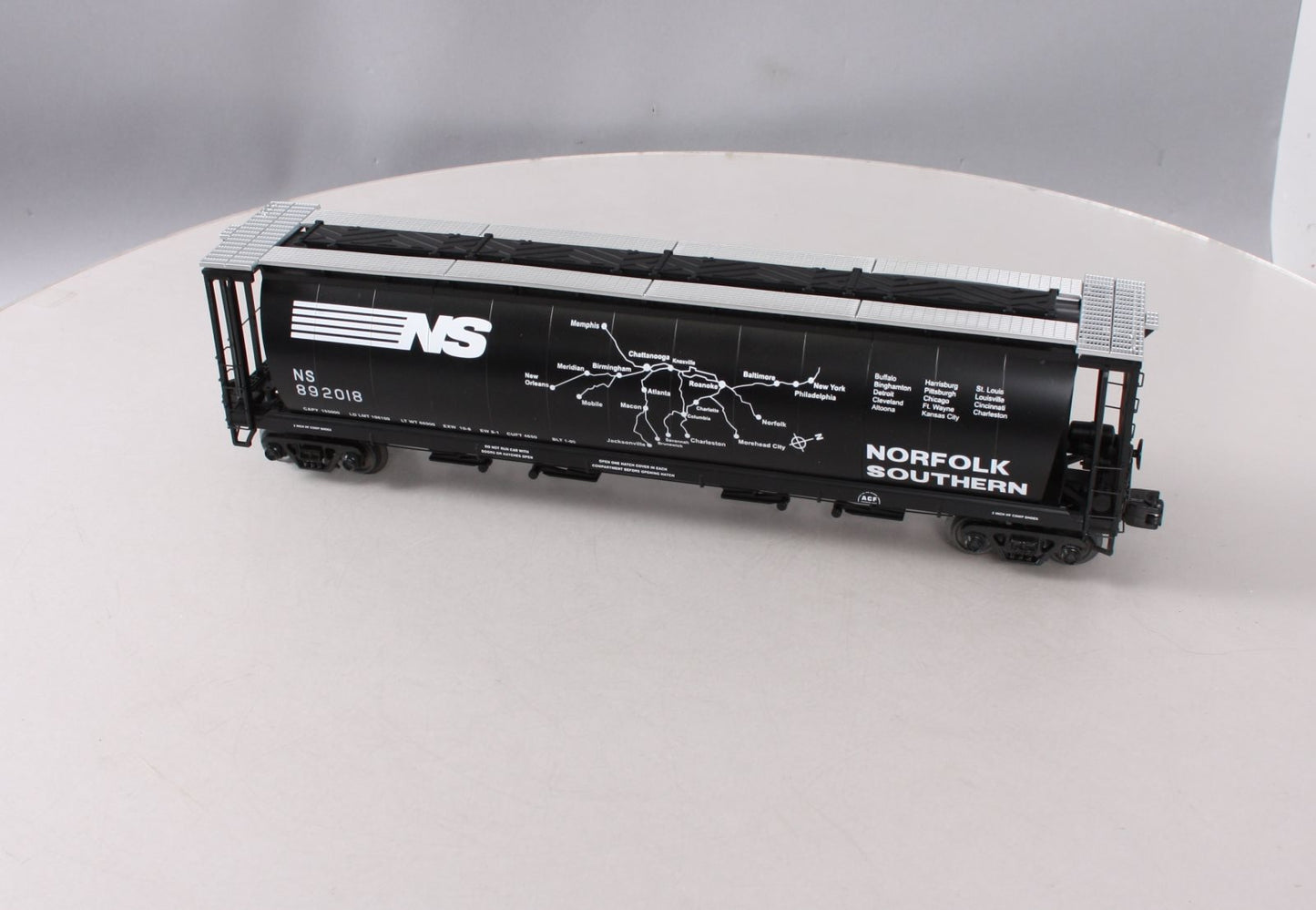 MTH 20-97889 O Norfolk Southern 100 Ton Hopper Car #892018