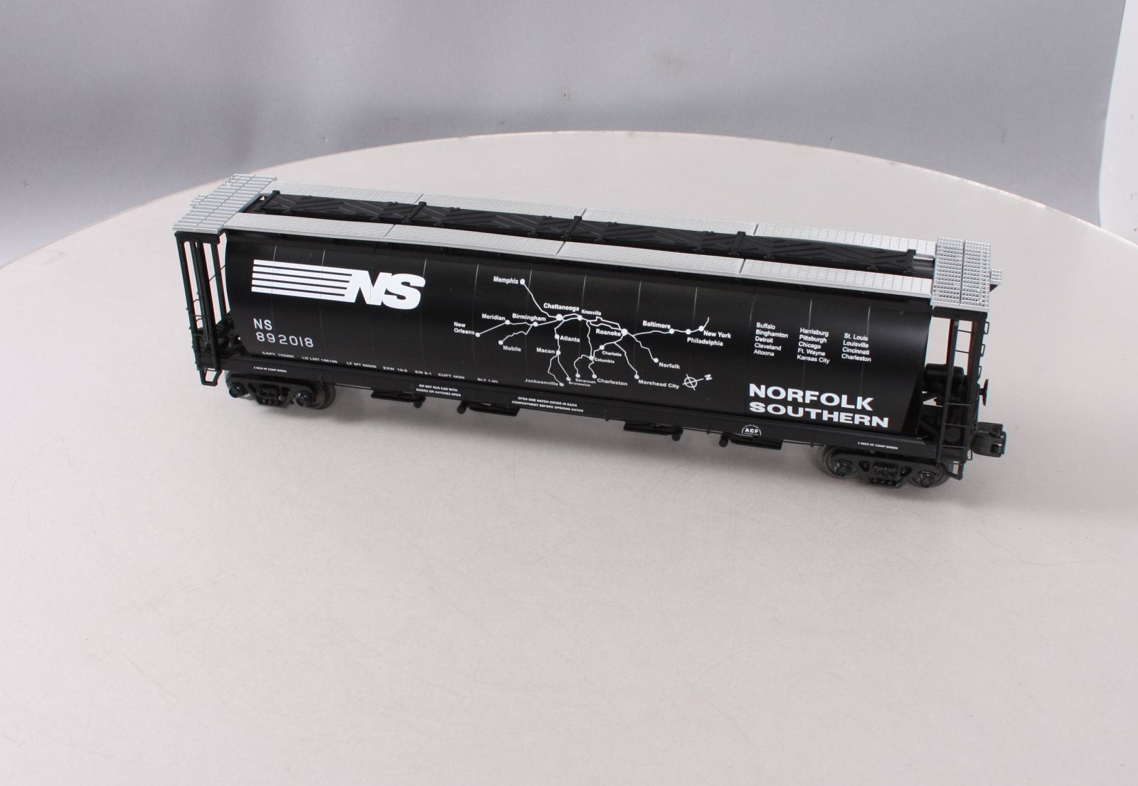 MTH 20-97889 O Norfolk Southern 100 Ton Hopper Car #892018