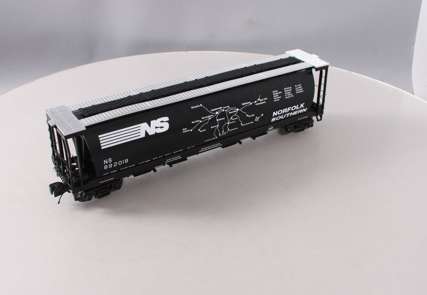 MTH 20-97889 O Norfolk Southern 100 Ton Hopper Car #892018