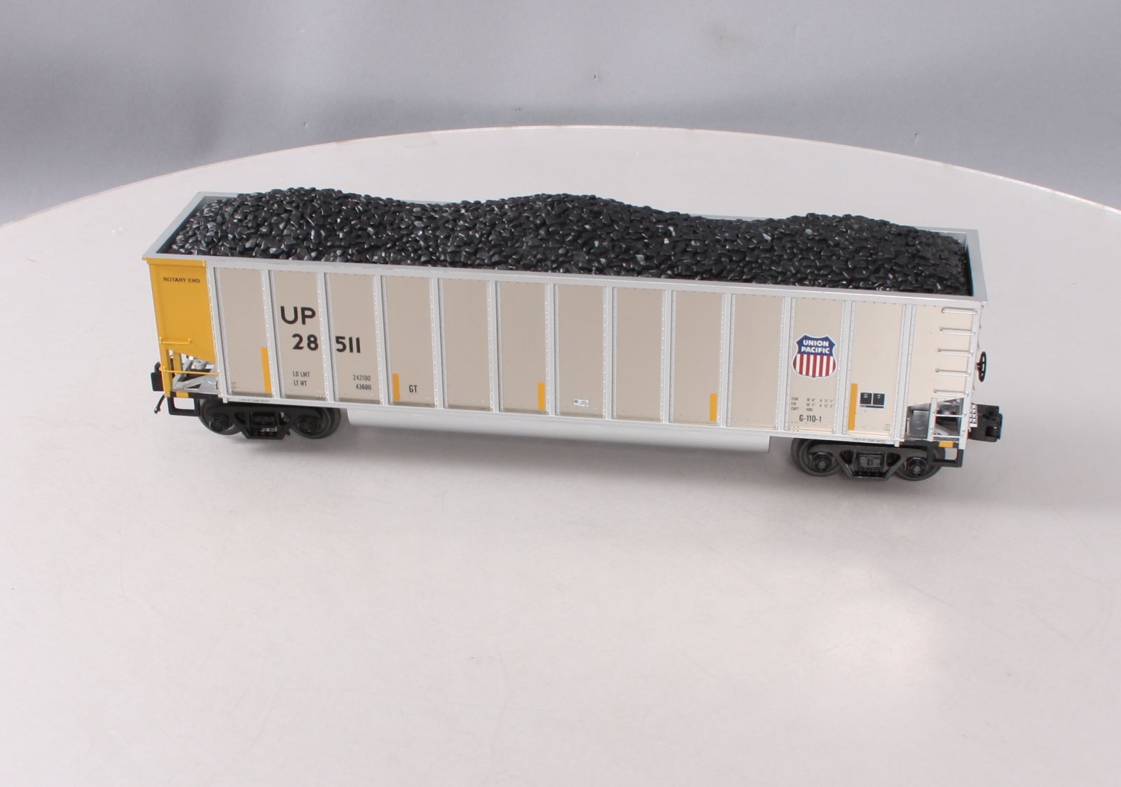 MTH 20-97895 O Union Pacific Coalporter Hopper #28511