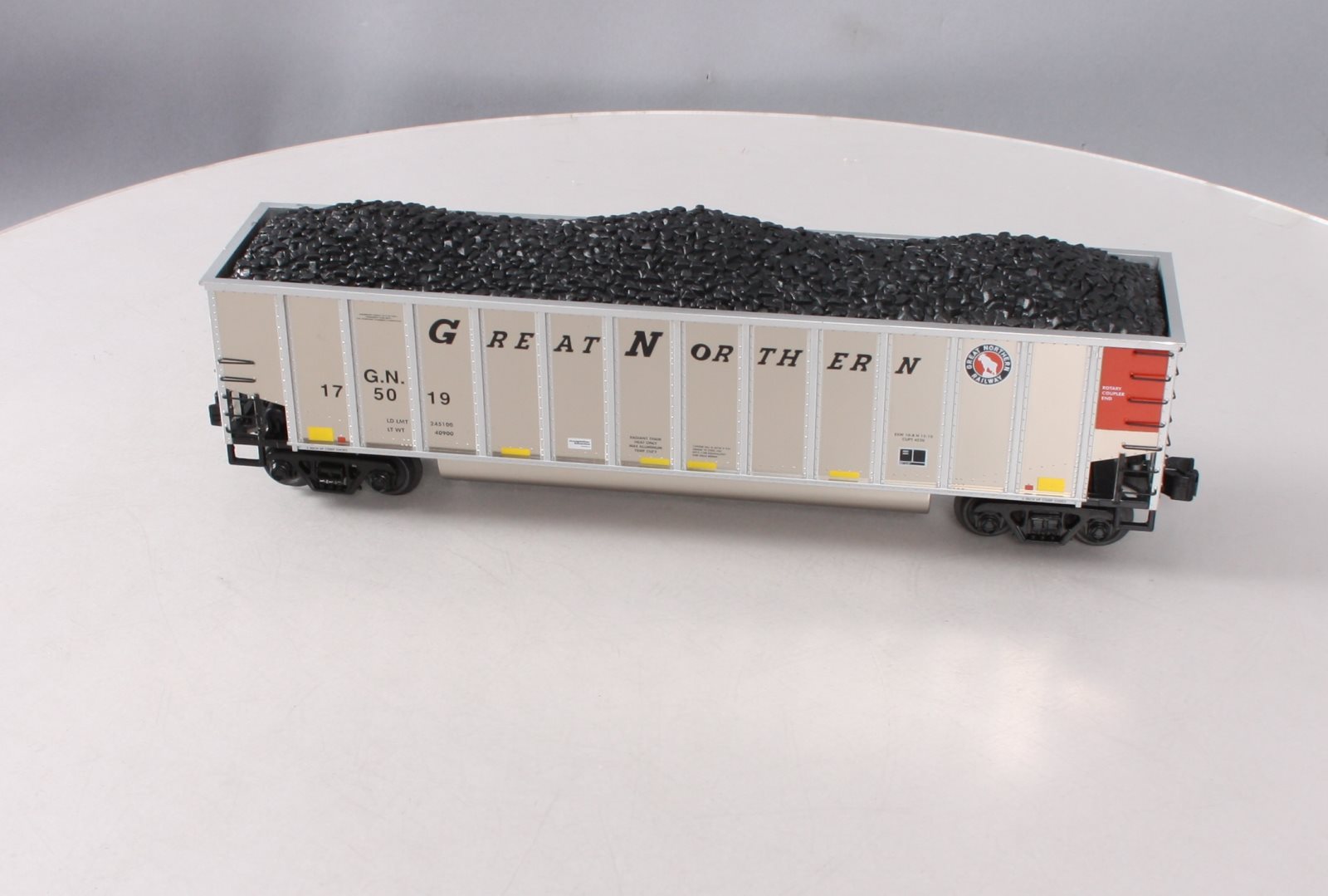 MTH 20-97912 O Gauge Great Northern Coalporter Hopper Car #175019