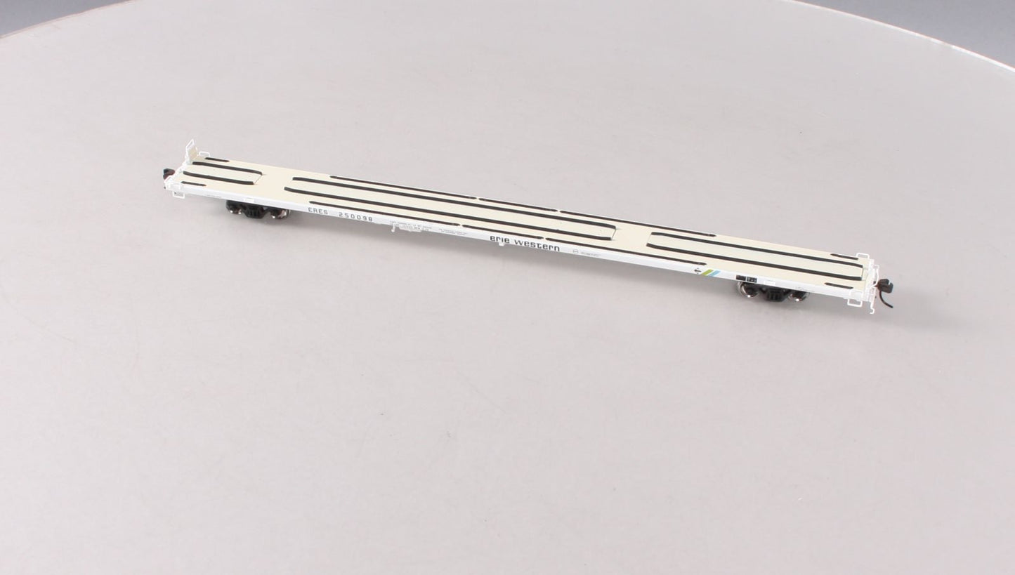 Atlas 20000360 HO Scale Erie Western 89'4" Flatcar #250098