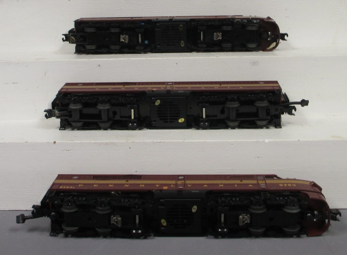 MTH 20-20308-1 PRR Alco PA ABA Diesel Engine Set w/PS 3.0 #5753/5756/5753B
