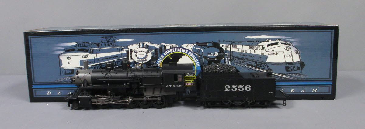 MTH 20-80008A O Gauge Santa Fe 2-10-0 Russian Decapod Steam Engine w/PS2