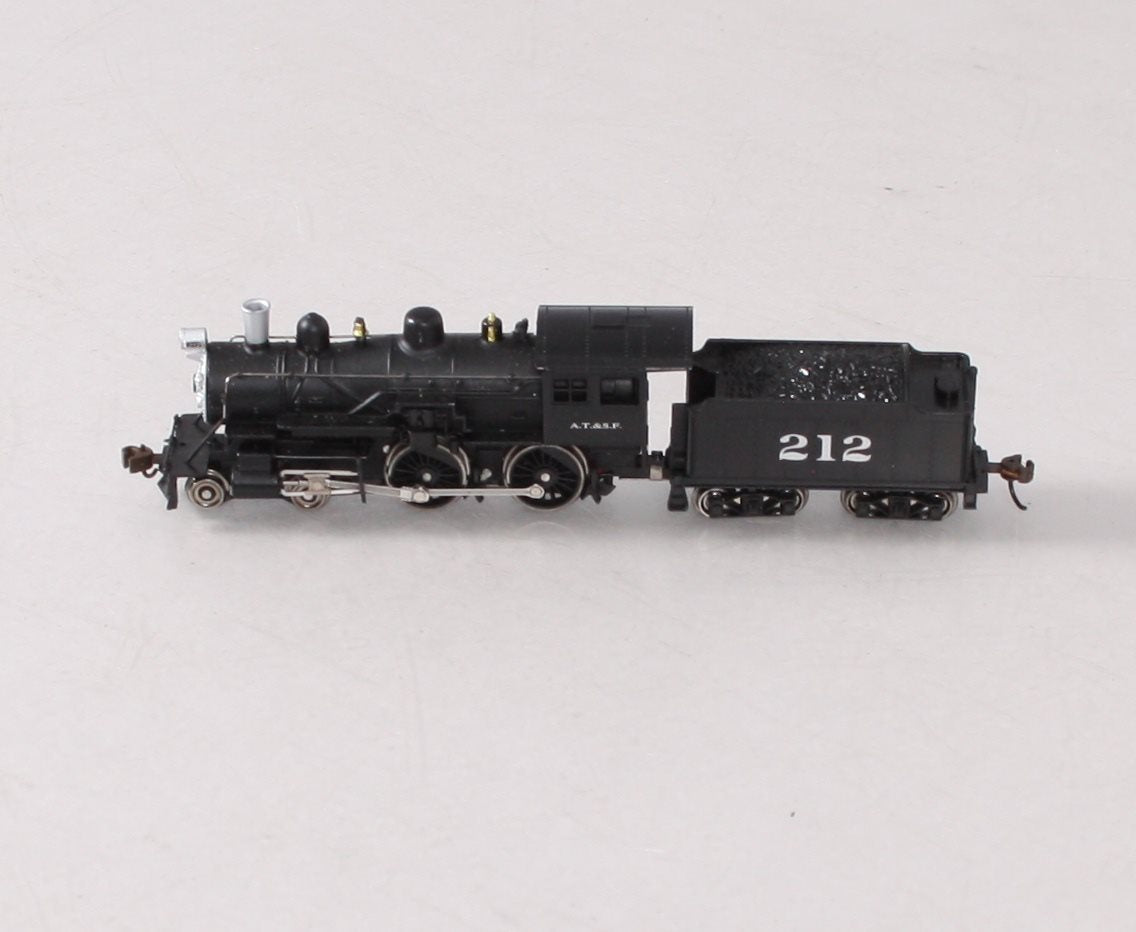Model Power 876341 N ATSF 4-4-0 American Steam Engine #212 w/ DCC & Sound