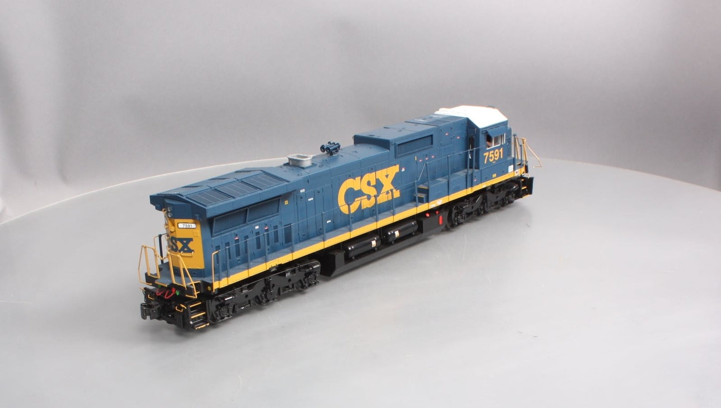 MTH 20-2948-3 CSX Dash-8 Narrow Nose Non-Powered Diesel Engine #7591