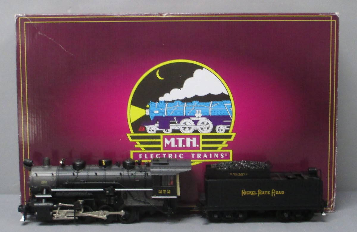 MTH 20-3704-1 O Nickel Plate Road 0-8-0 USRA Steam Engine #272