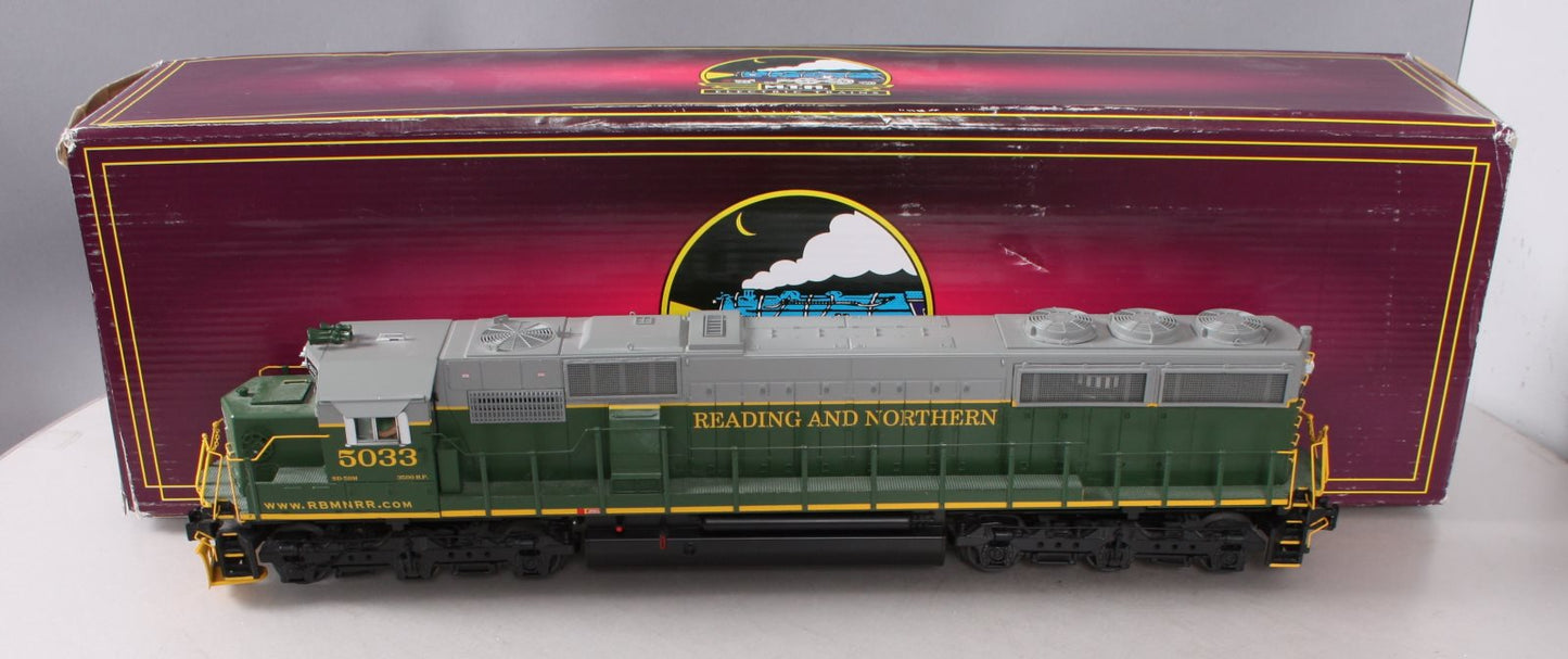 MTH 20-20182-1 Reading & Northern SD50 Diesel Engine w/ PS3 #5033