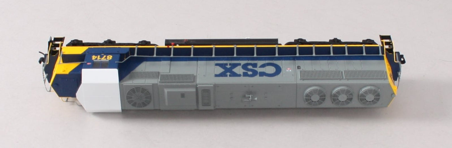 Walthers 910-9754 HO CSX EMD SD60 Spartan Cab Standard DC Diesel Loco #8714
