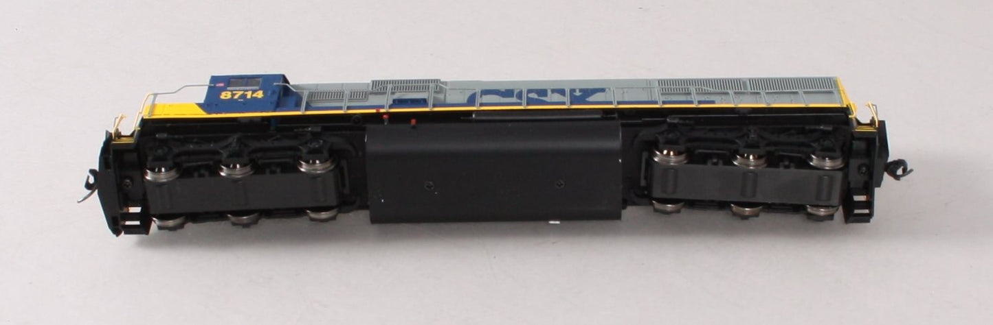 Walthers 910-9754 HO CSX EMD SD60 Spartan Cab Standard DC Diesel Loco #8714