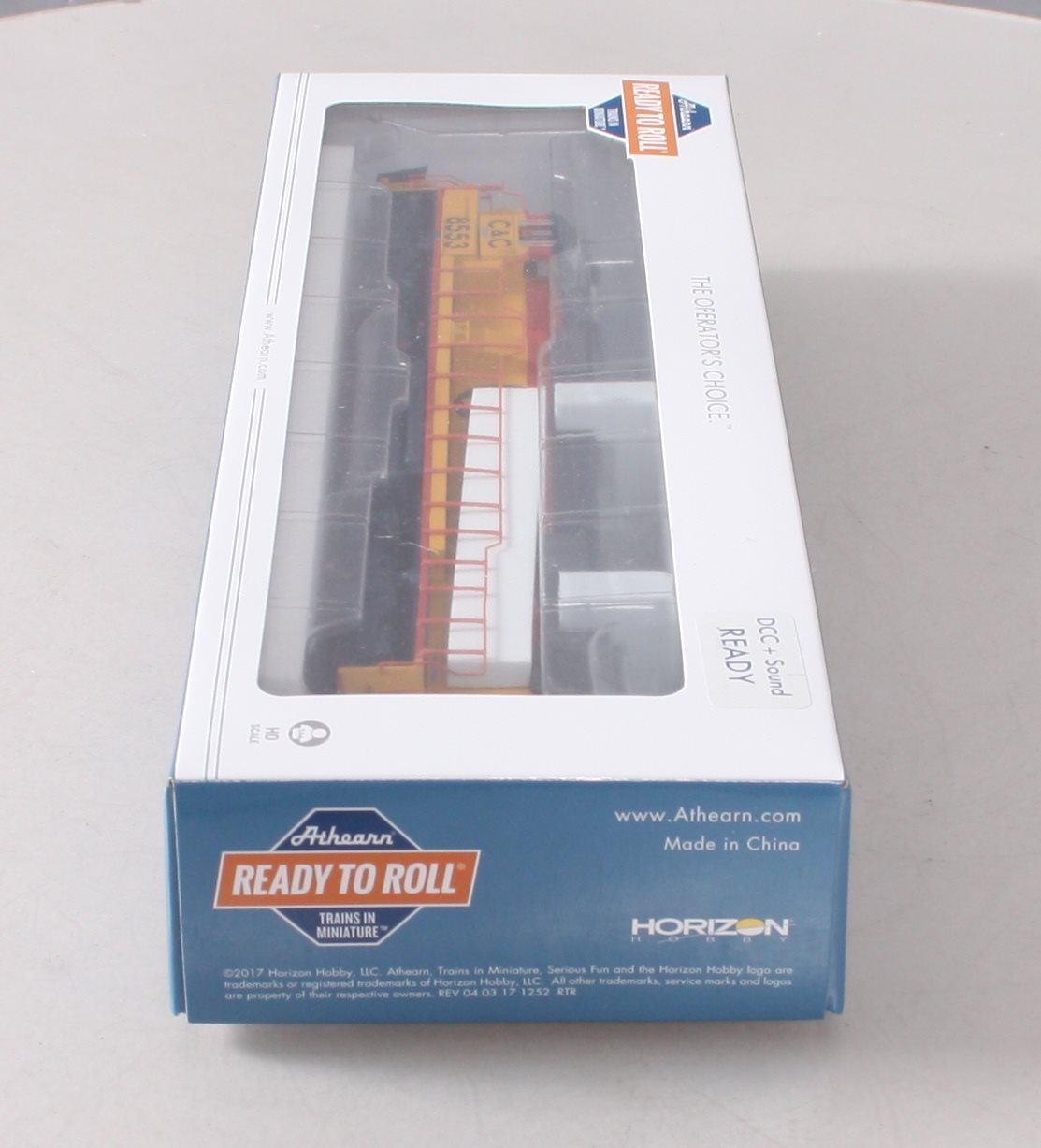 Athearn 86900 HO CSX/Chessie Patched RTR SD50 Diesel Locomotive #8553