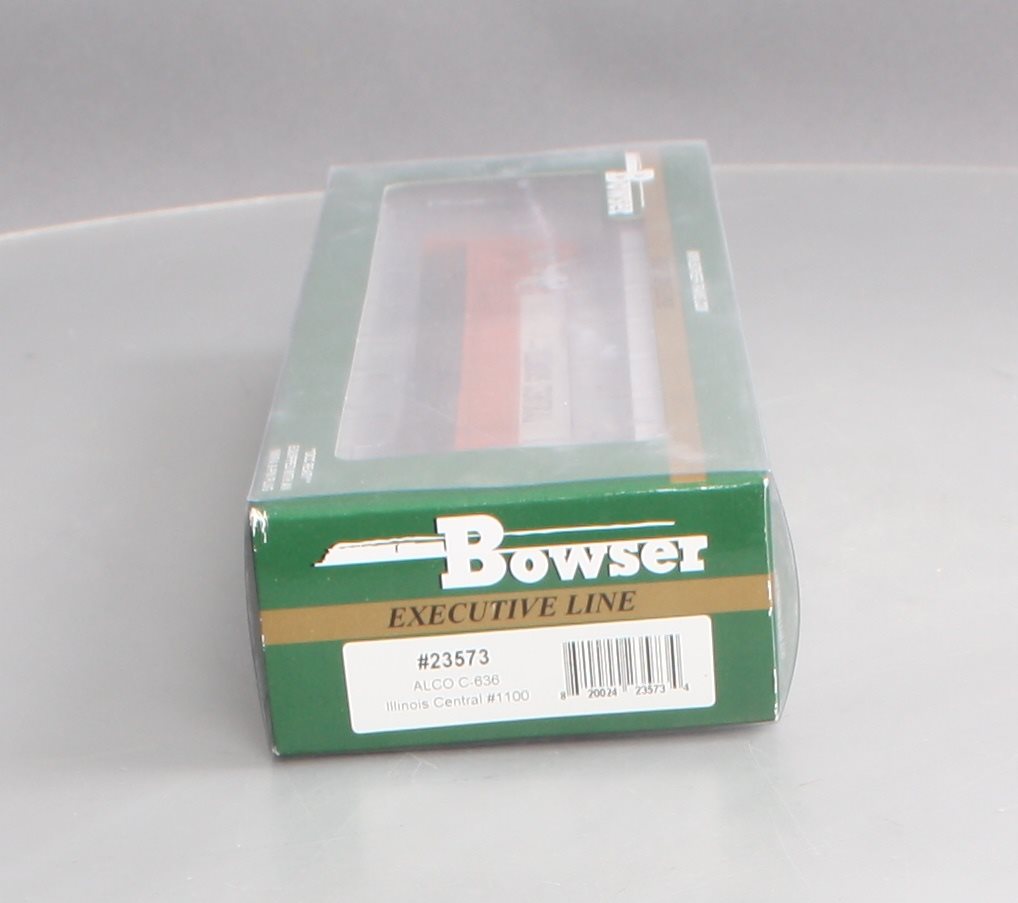 Bowser 23573 HO Illinois Central ALCo Century C-636 Diesel Locomotive #1100