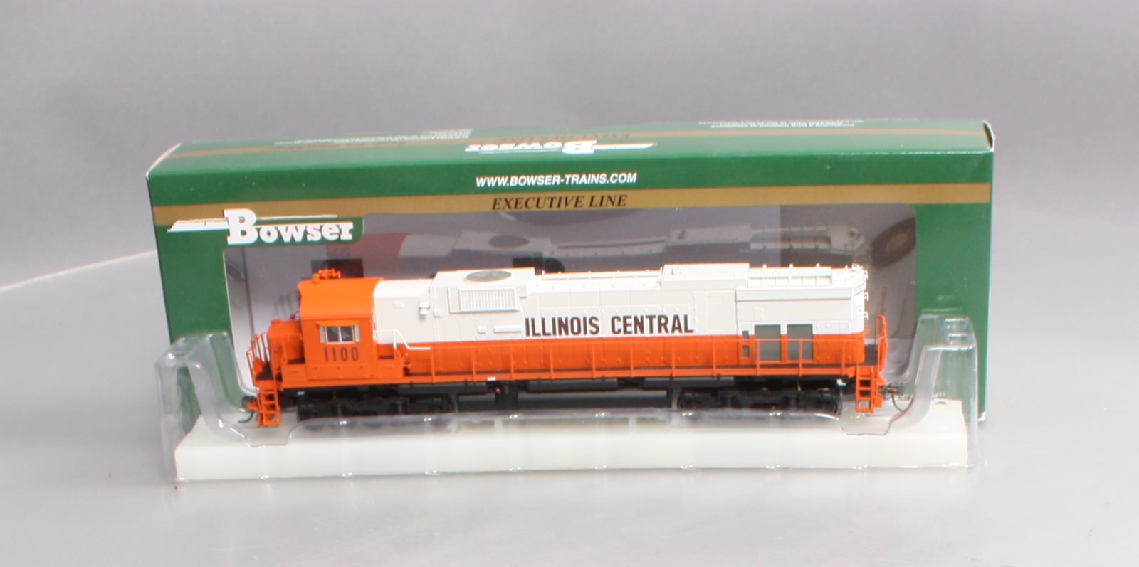 Bowser 23573 HO Illinois Central ALCo Century C-636 Diesel Locomotive #1100