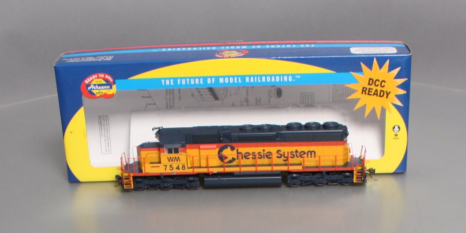Athearn 98710 HO Chessie System / Western Maryland SD40 #7548