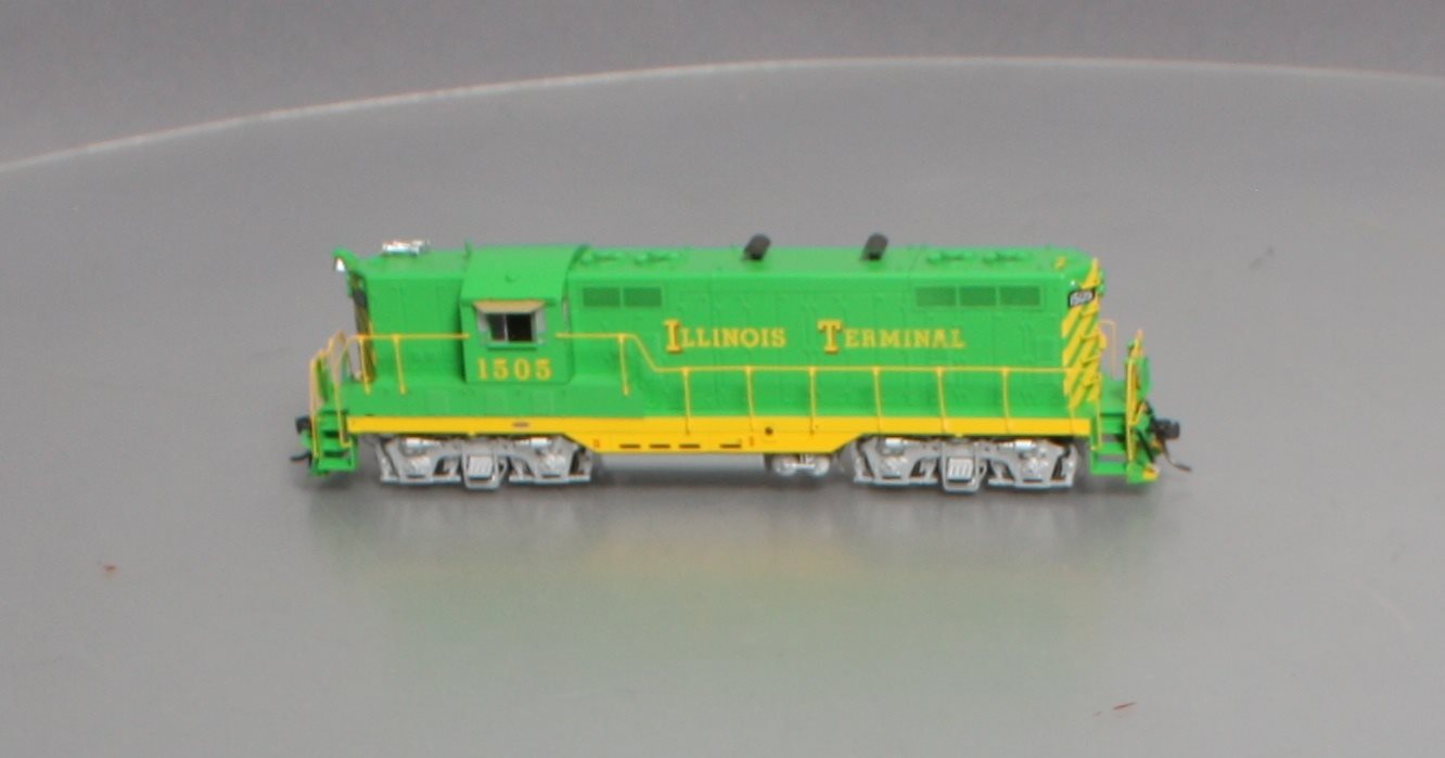 Athearn G64079 HO Illinois Terminal GP7 Diesel Locomotive #1505