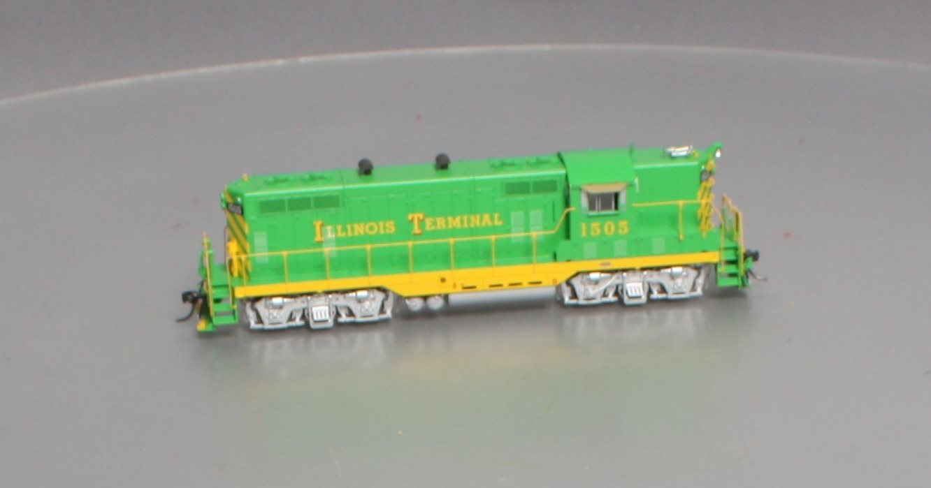 Athearn G64079 HO Illinois Terminal GP7 Diesel Locomotive #1505