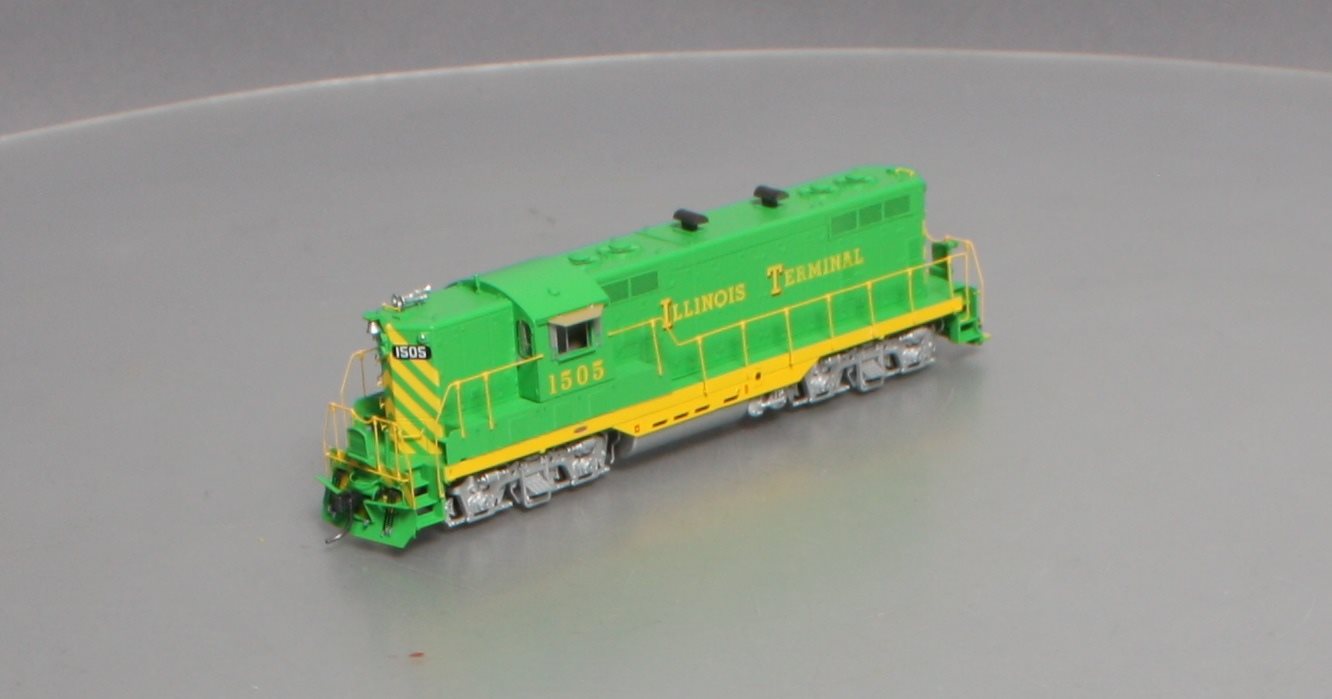 Athearn G64079 HO Illinois Terminal GP7 Diesel Locomotive #1505