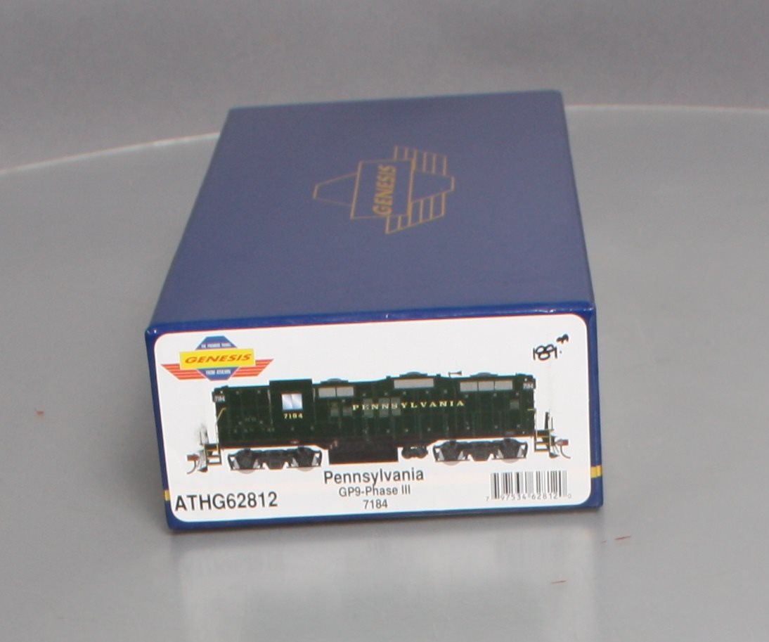 Athearn G62812 HO Pennsylvania Railroad GP9 Diesel Locomotive #7184
